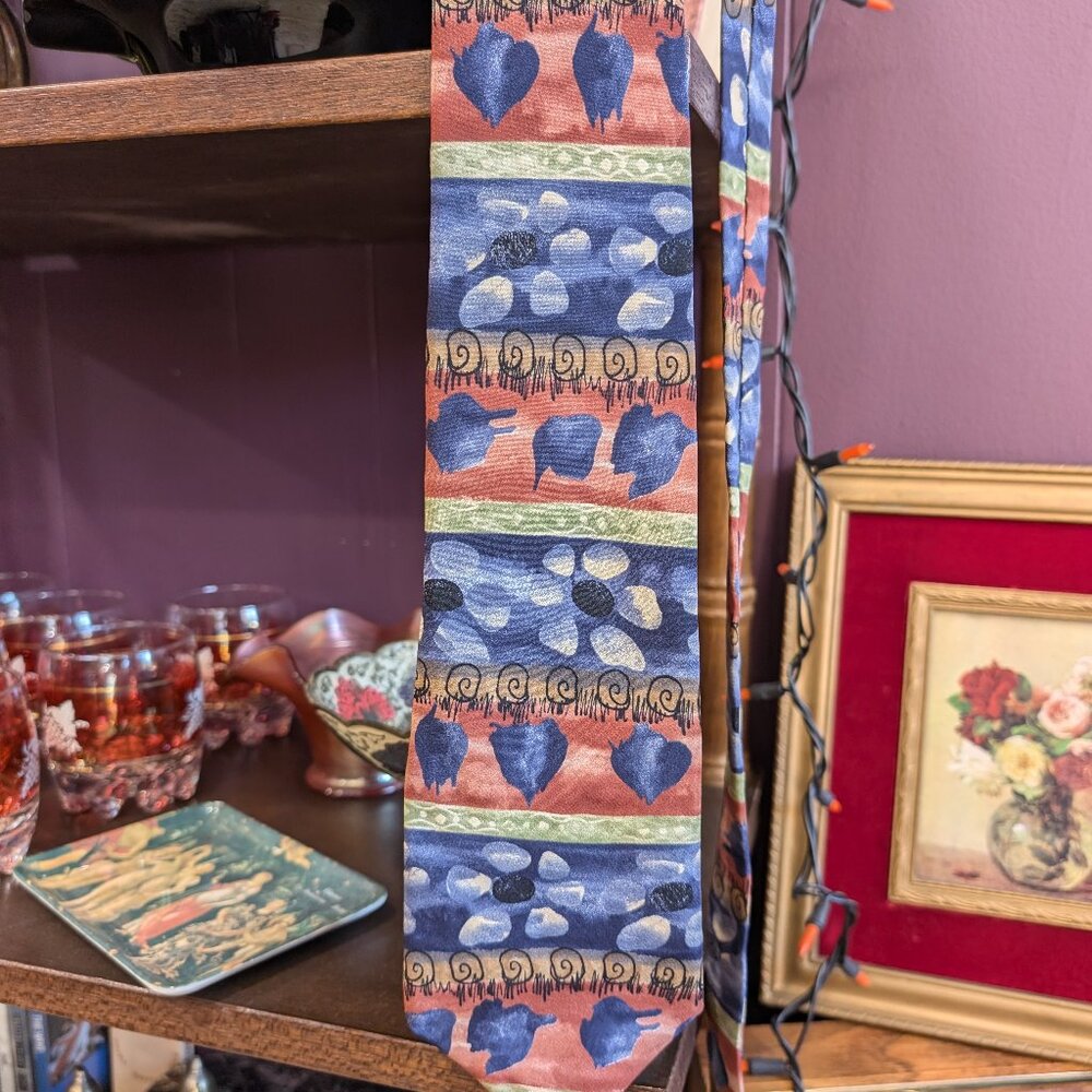 Jerry Garcia Grateful Dead Tie Abstract Artwork